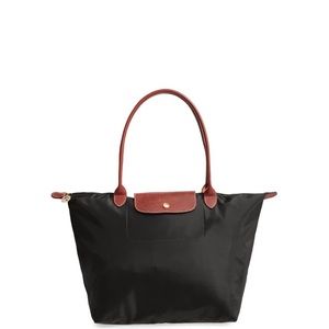 Longchamp Le Pliage Small Shoulder Tote black